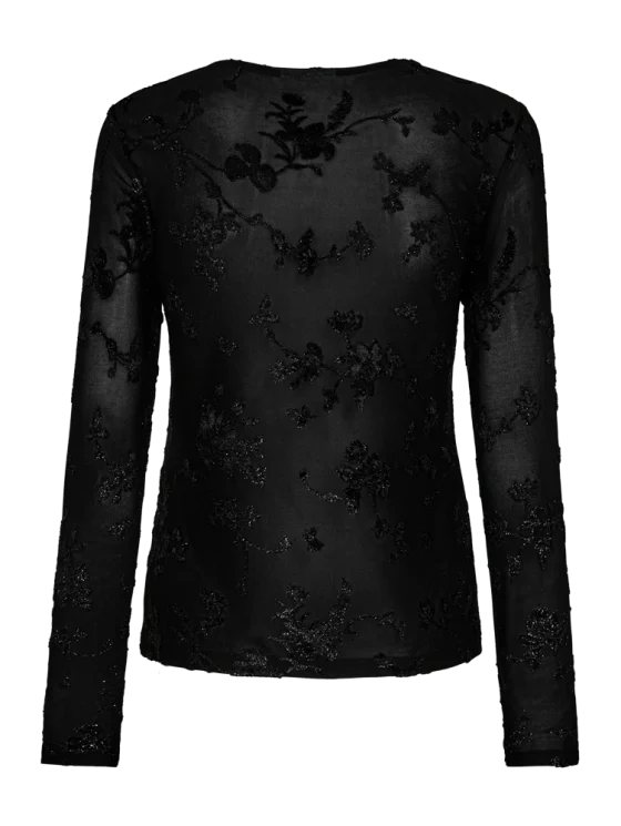 Freequent Biska Top zwart - Afbeelding 2