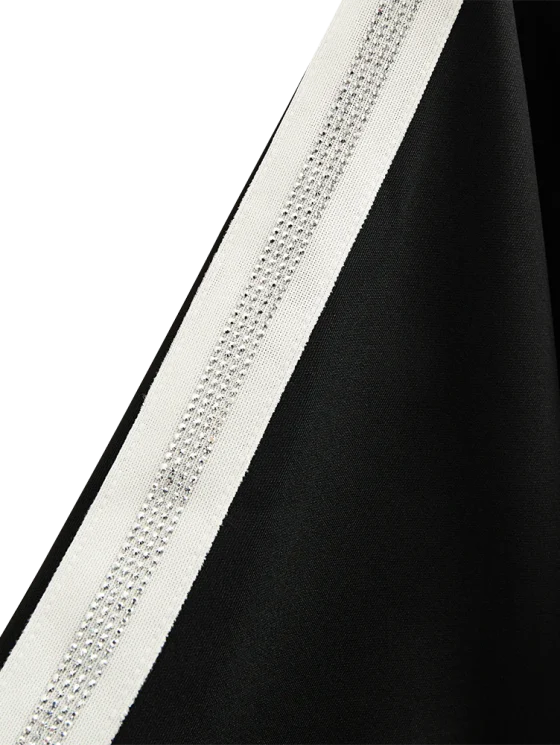 Freequent Malacy Pullover black w. star offwhite - Afbeelding 4