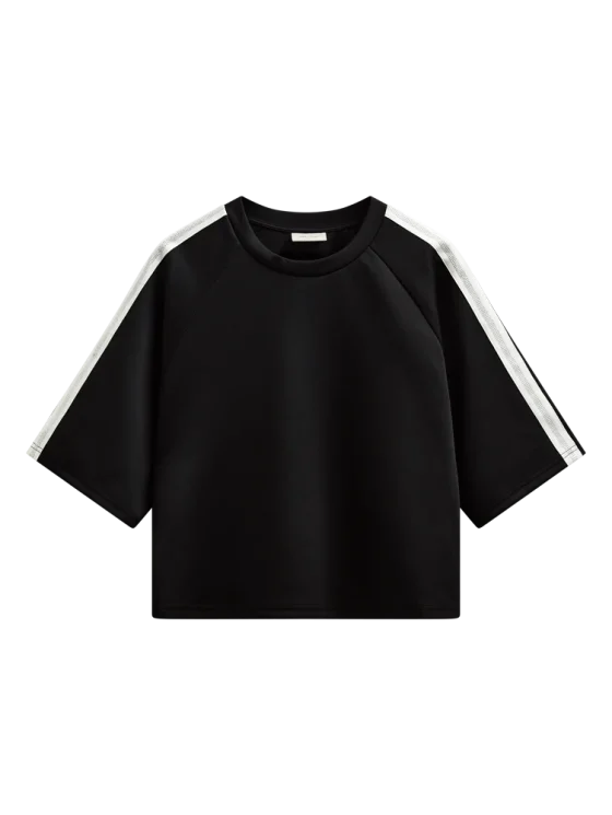 Freequent Malacy Pullover black w. star offwhite - Afbeelding 5