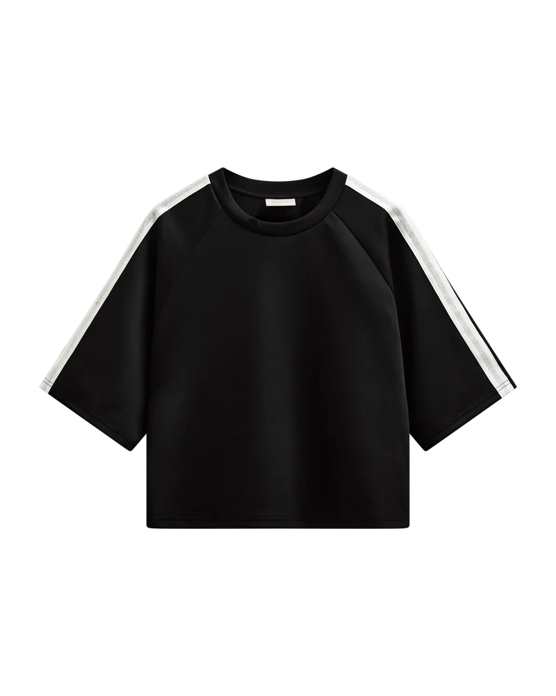 Freequent Malacy Pullover black w. star offwhite - Afbeelding 5