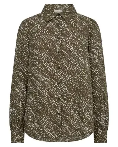 Freequent Dotrea Blouse lichten green