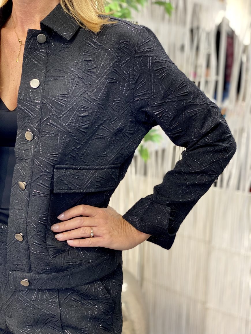 C&S Jadely Jacket zwart - Afbeelding 4