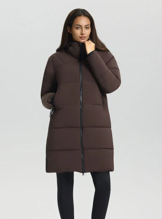 Luhta Eisele Winterjas dark brown