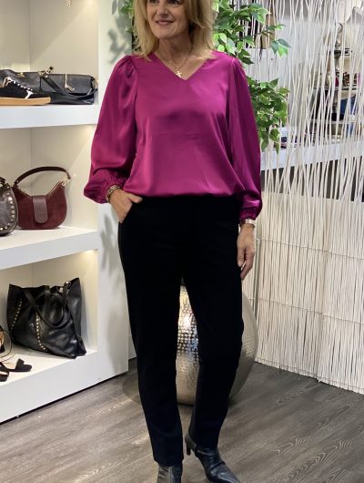 Red Button Diana Punta Black