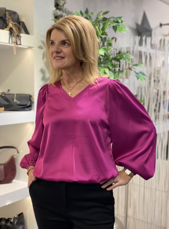 G-maxx Melanie Longsleeve Top cyclaam