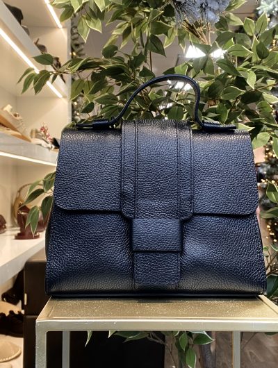 Guiliano Handtas Leer Zwart T394 552358