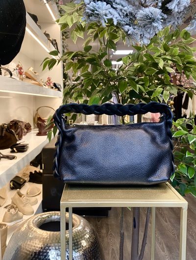 Guiliano Handtas Leer Zwart T393 552909