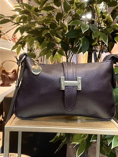 Hayley Crossbody Tas Leer Coffee Bruin T336 552388