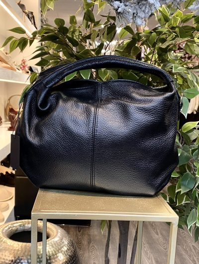 Giuliano Handtas Leer Zwart T391 552335