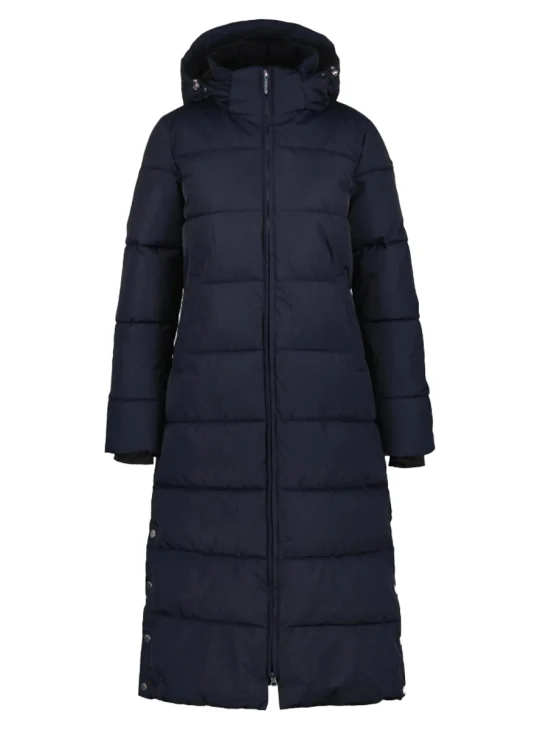 Luhta iisalmi Lange Winterjas donkerblauw