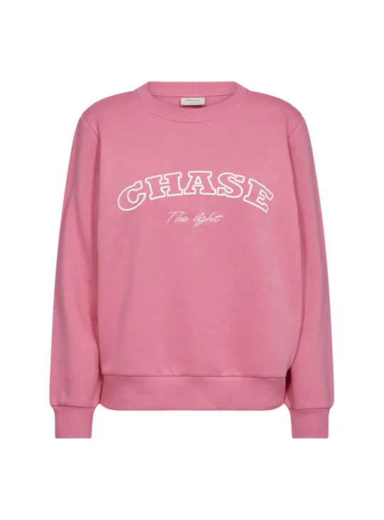 Freequent Kamela Pullover wild orchid w. star off white