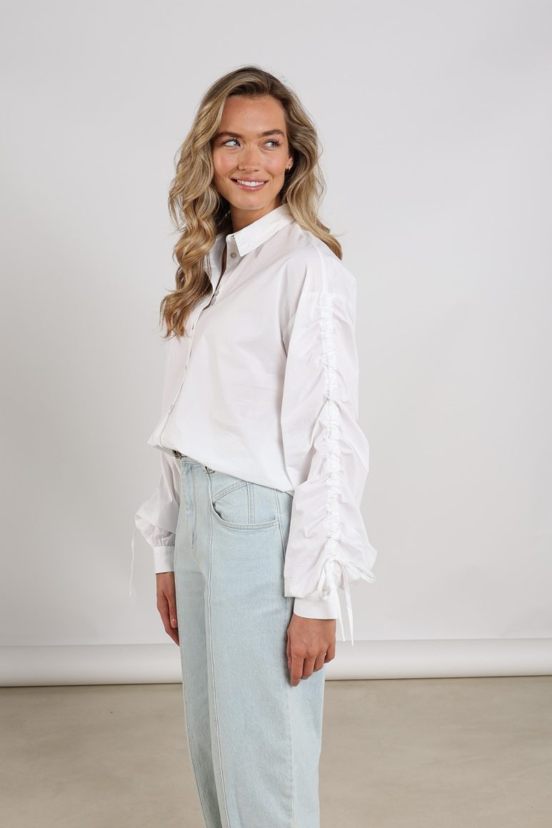 Nukus Rosa Blouse off white - Afbeelding 2