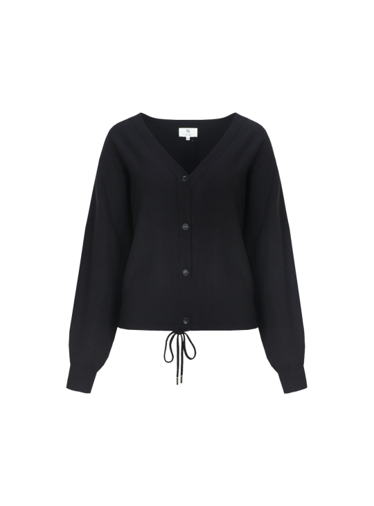 C&S Kiara Knit Cardigan zwart