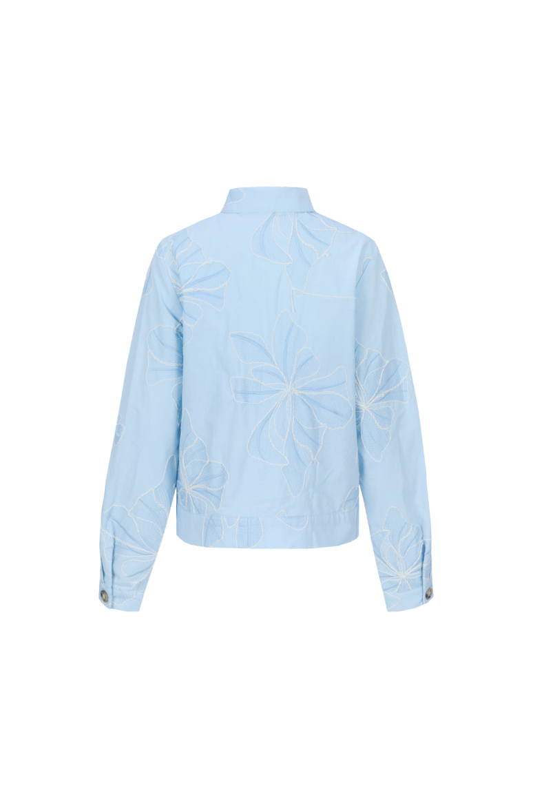 C&S Lunae Blouse blue mist/light denim blue - Afbeelding 5