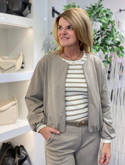 Freequent Nanni Jacket desert taupe melange