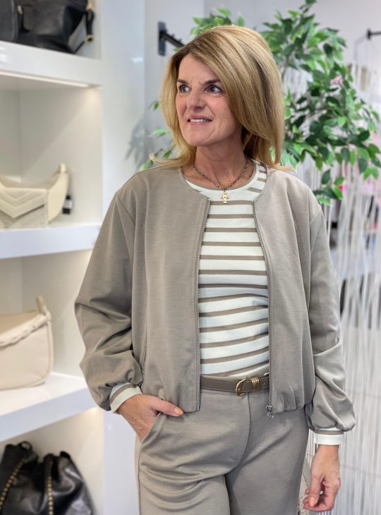 Freequent Nanni Jacket desert taupe melange