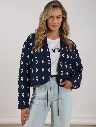 Nukus Jolie Cardigan Vest navy