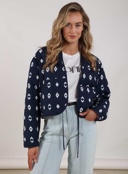 Nukus Jolie Cardigan Vest navy