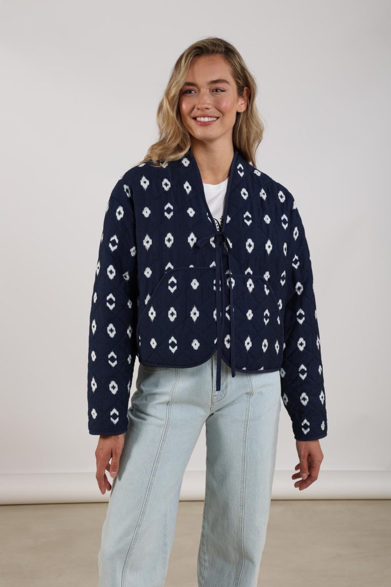 Nukus Jolie Cardigan Vest navy - Afbeelding 3