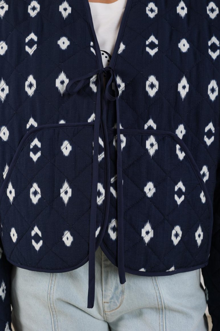Nukus Jolie Cardigan Vest navy - Afbeelding 5