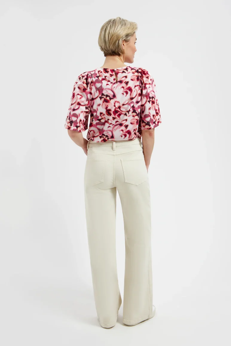 Lady Day Aston Travelstof Top morgan print - Afbeelding 3