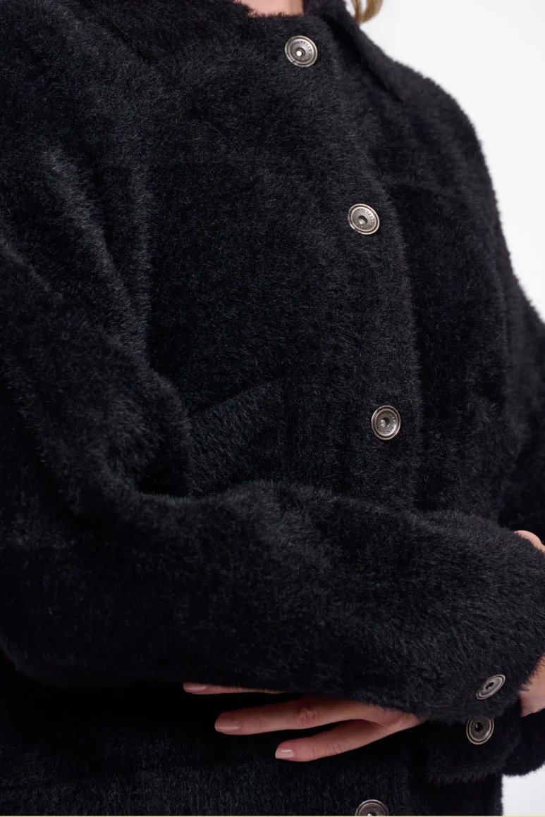 Rino & Pelle Bubbly Vest zwart - Afbeelding 3