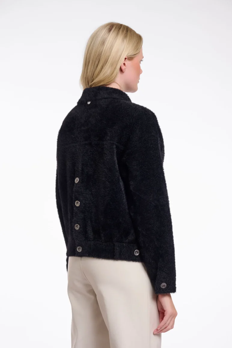 Rino & Pelle Bubbly Vest zwart - Afbeelding 4