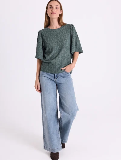 Freequent Lopez Jeans Broek light blue denim