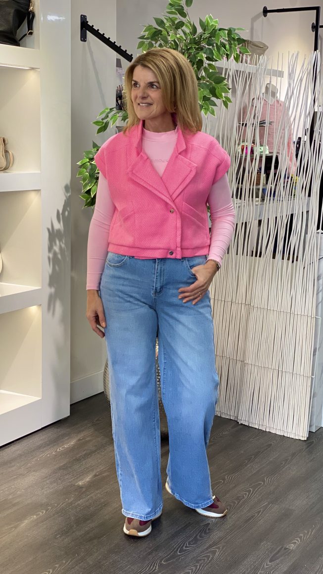 Azzurro Gilet 9894 roze - Afbeelding 2