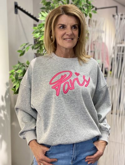 Azzurro Paris Sweater 9949 grijs
