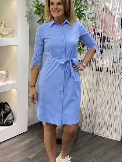 Travelstof Jurk Mi Piace 202092 lavender blue