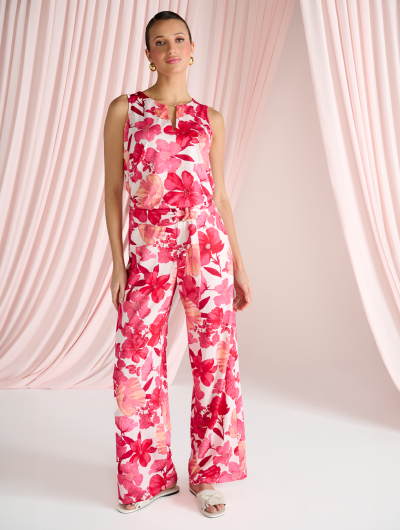 K-Design Jumpsuit met Design C113 P123 roze