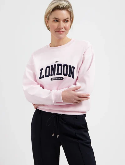 Lady Day London Sweater sweet pink