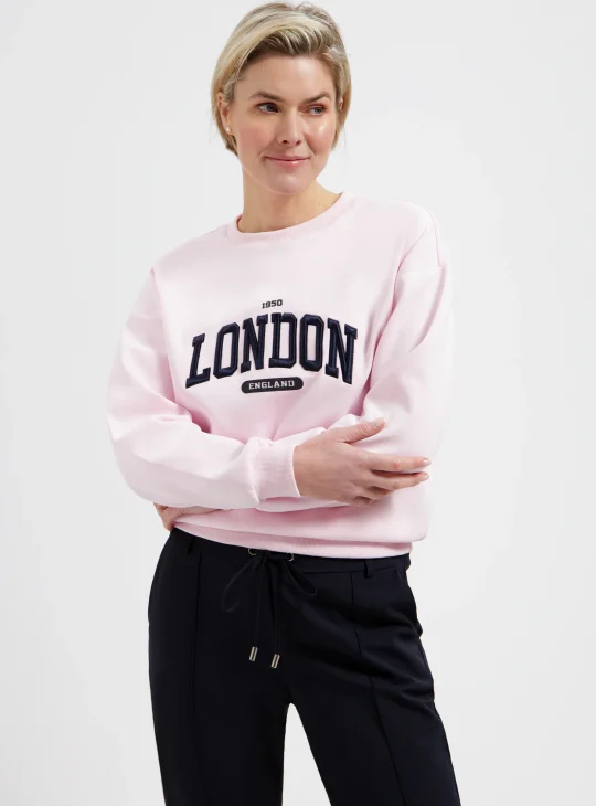 Lady Day London Sweater sweet pink