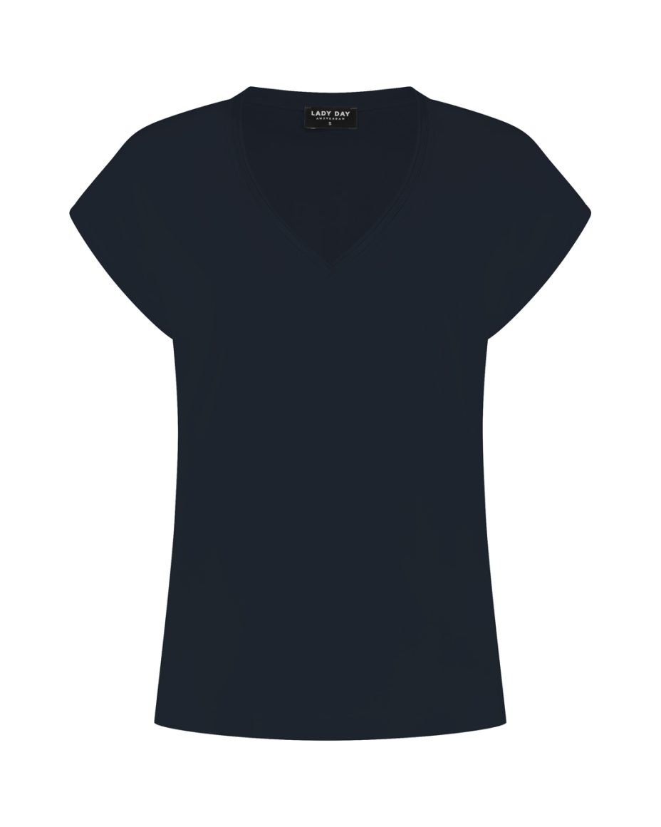 Lady Day Mira Travelstof Top blue