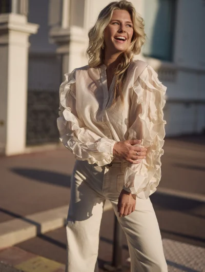 Nukus Margriet Blouse off white