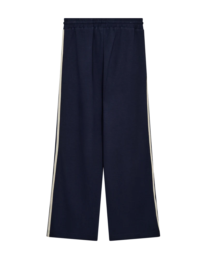 Freequent Lucinda Wijde Broek navy w. star off white - Afbeelding 4