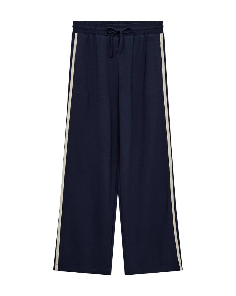 Freequent Lucinda Wijde Broek navy w. star off white - Afbeelding 3