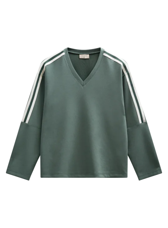 Freequent Lucinda Pullover dark forest