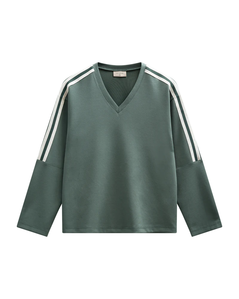 Freequent Lucinda Pullover dark forest