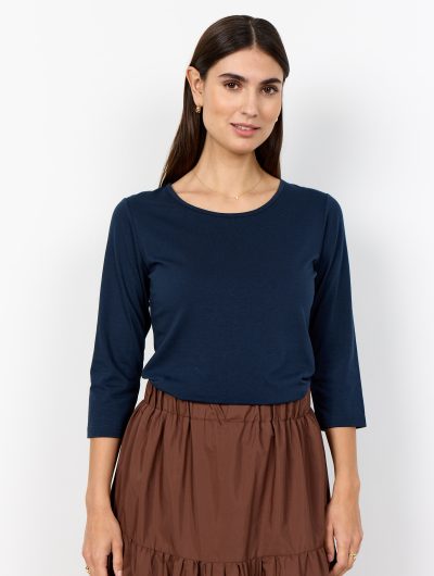 SoyaConcept Pylle 32 Top donkerblauw