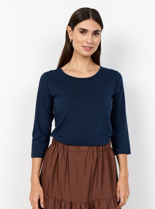 SoyaConcept Pylle 32 Top donkerblauw