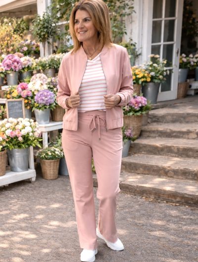 Mi Piace Bonded Travelstof Bomber Jack 202636 mellow rose