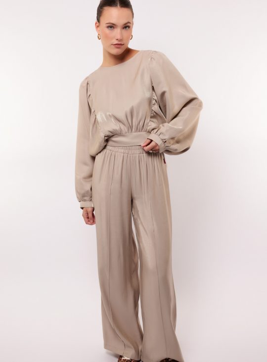 Fluresk Loretta Broek sand