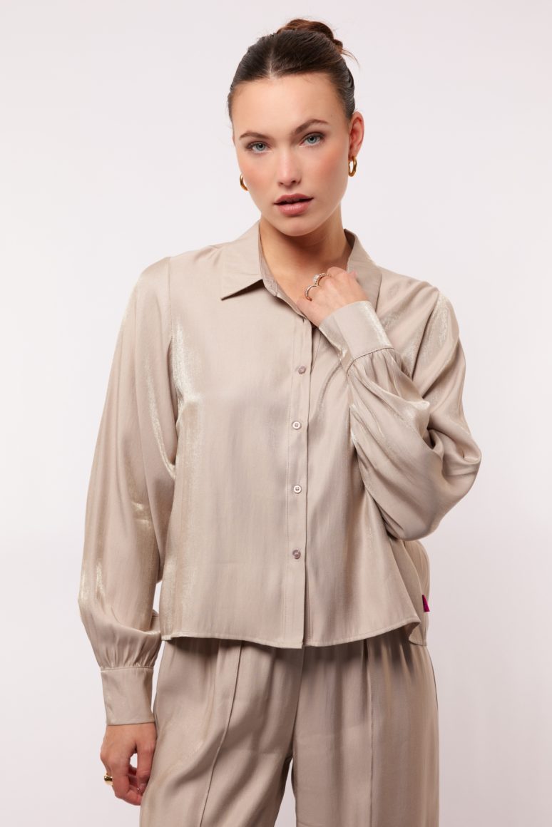 Fluresk Tazzy Blouse sand