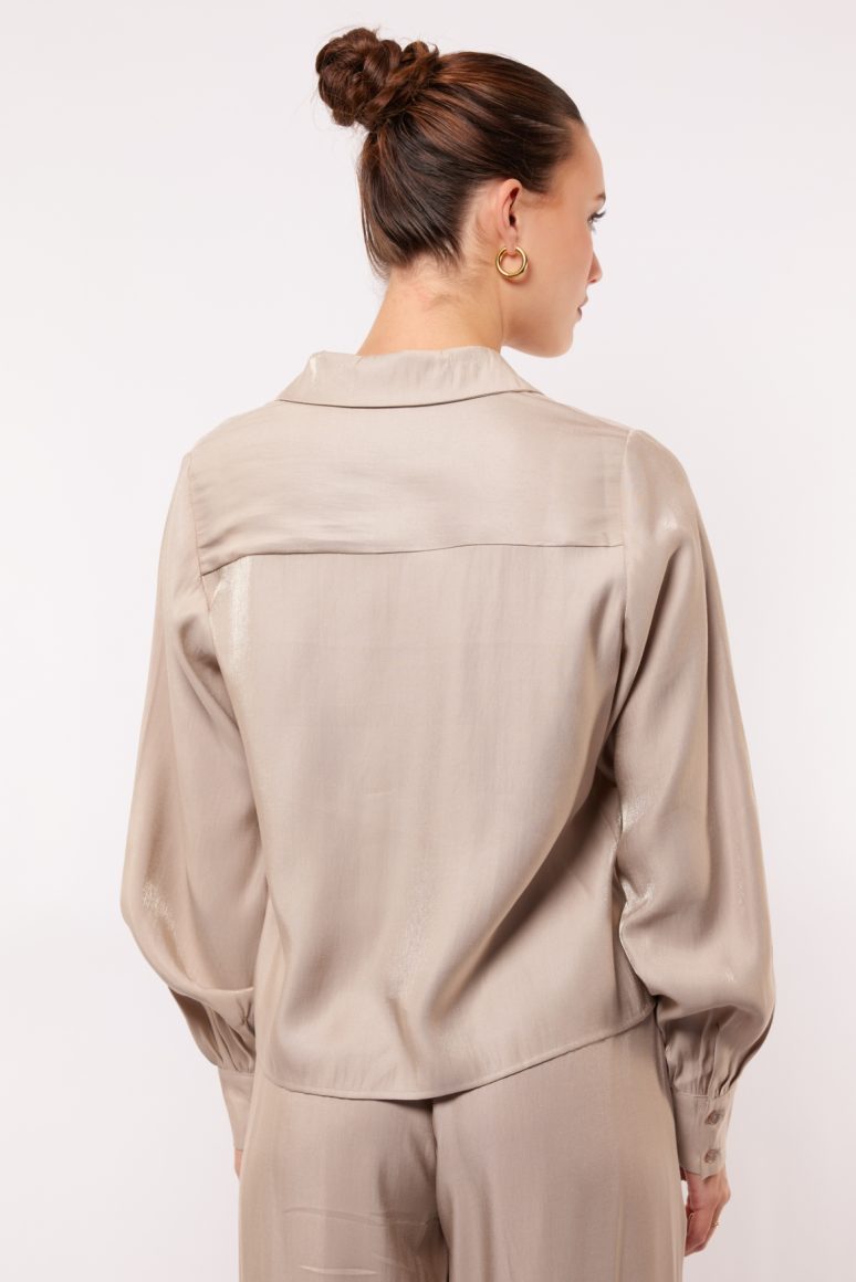 Fluresk Tazzy Blouse sand - Afbeelding 2