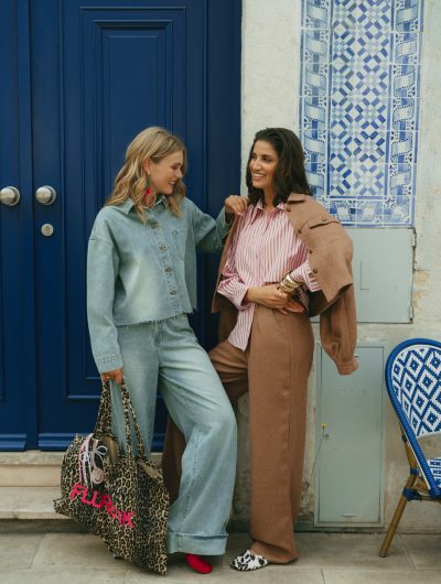 Fluresk Vaya Blouse denim green