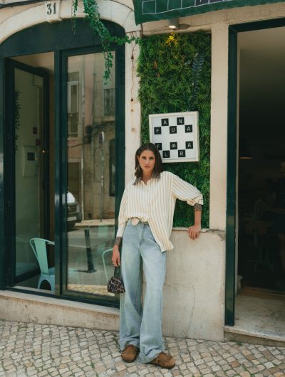 Fluresk Sien Broek denim green