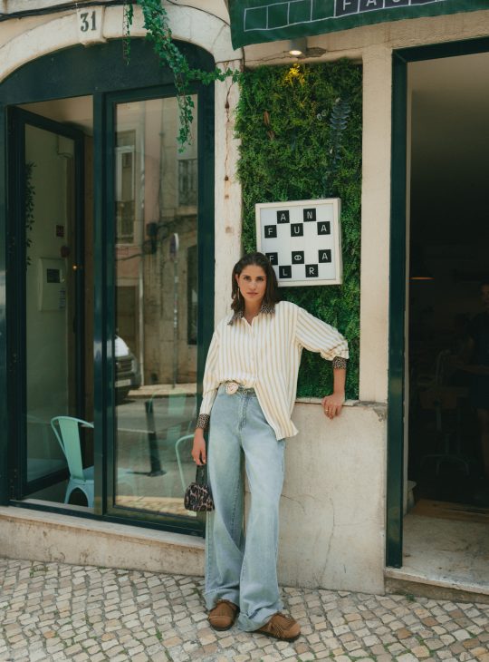 Fluresk Sien Broek denim green