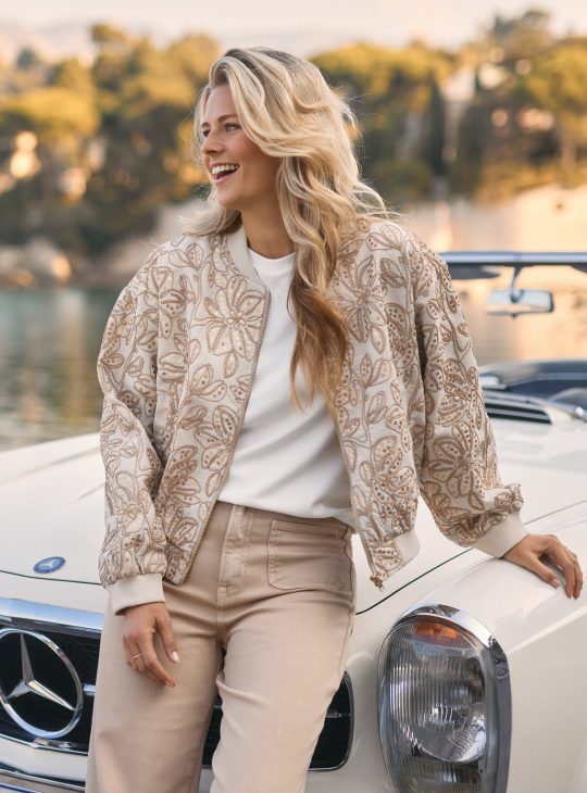 Nukus Ginny Bomber Paillet sand